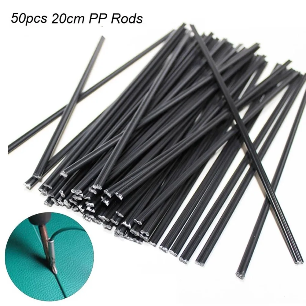 50Pcs 200mm PP Black Plastic Welding Rods For Repair Car Bumper Plastic Welder Gun/Hot Air Gun/Welding Tool
50Pcs 200mm PP Black Plastic Welding Rods For Repair Car Bumper Plastic Welder Gun/Hot Air Gun/Welding Tool