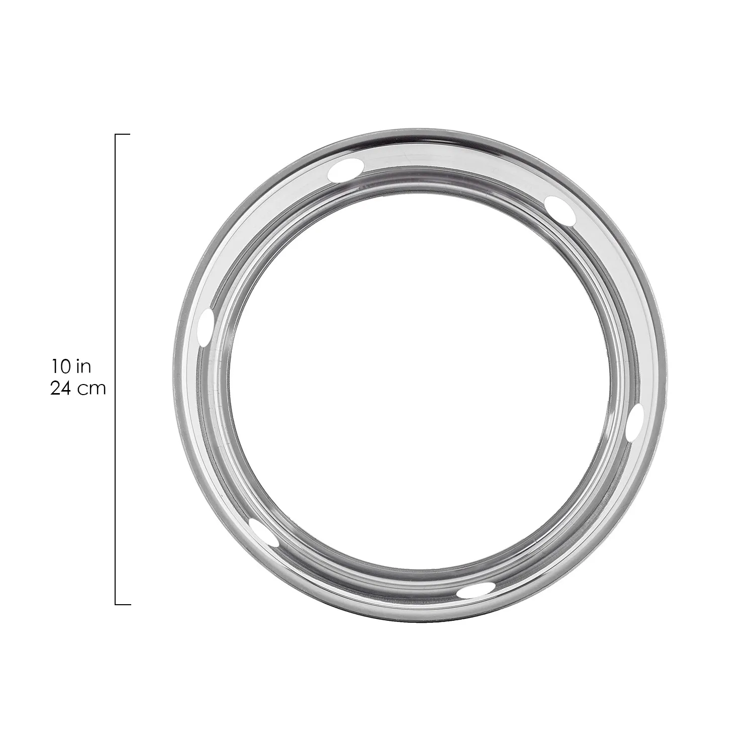 Stainless Steel Ring Holder For Woks Stand Pan Rack Cookware Pan Support 20 Cm Inner Diameter, 25 Cm Outer Diameter Pot Holder
Stainless Steel Ring Holder For Woks Stand Pan Rack Cookware Pan Support 20 Cm Inner Diameter, 25 Cm Outer Diameter Pot Holder