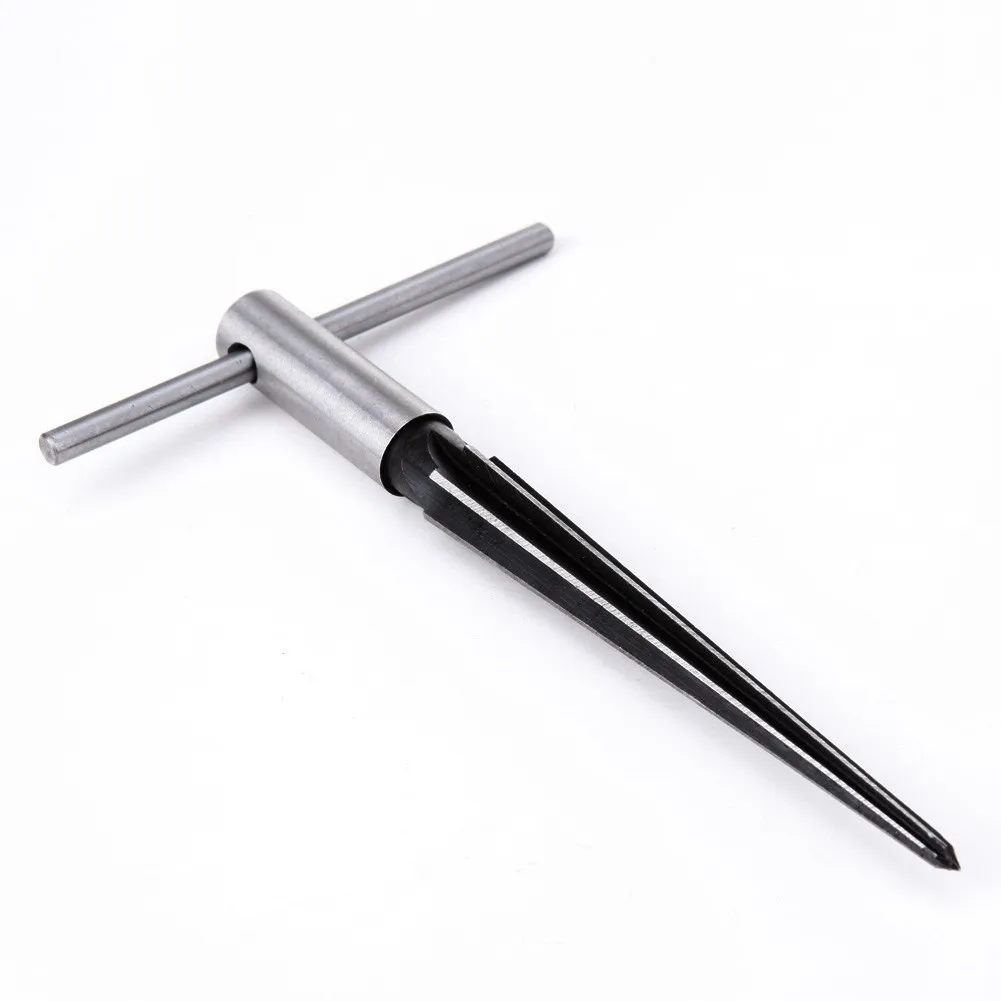 DIY Bridge Pin Hole Reamer 3-13mm Tapered Bridge Pin Hole Reamer 5-Degree 6 Fluted Guitar Woodworker Luthier Tool
DIY Bridge Pin Hole Reamer 3-13mm Tapered Bridge Pin Hole Reamer 5-Degree 6 Fluted Guitar Woodworker Luthier Tool