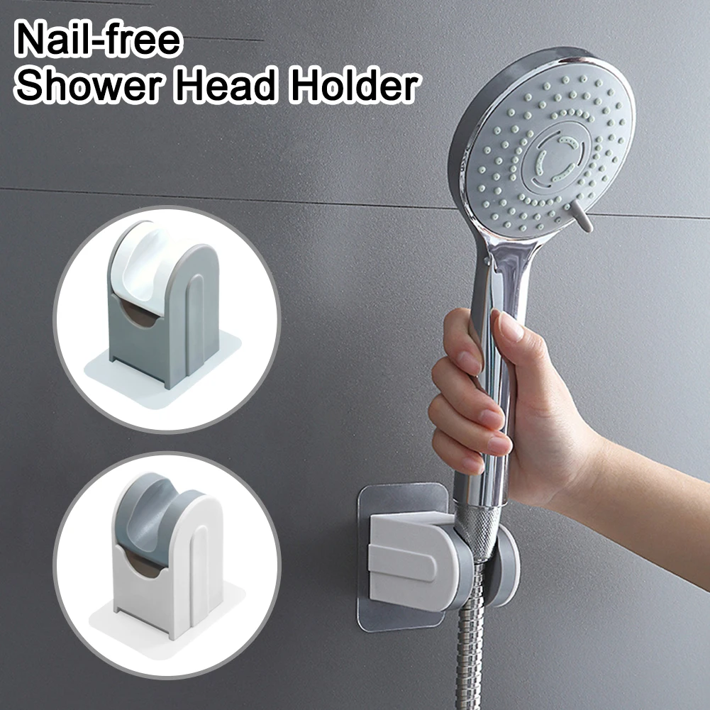 Hand Shower Head Holder Punch Free Wall Mounted Adjustable Hand Shower Head Bracket Self Adhesive Bathroom Accessories
Hand Shower Head Holder Punch Free Wall Mounted Adjustable Hand Shower Head Bracket Self Adhesive Bathroom Accessories