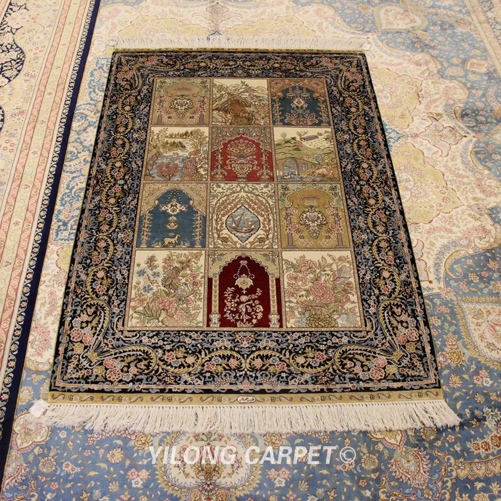 3 'x 4,5' турецкий садовый ковер для спальни, изысканный всесезонный ковер (QZT12A)
3 'x 4,5' турецкий садовый ковер для спальни, изысканный всесезонный ковер (QZT12A)