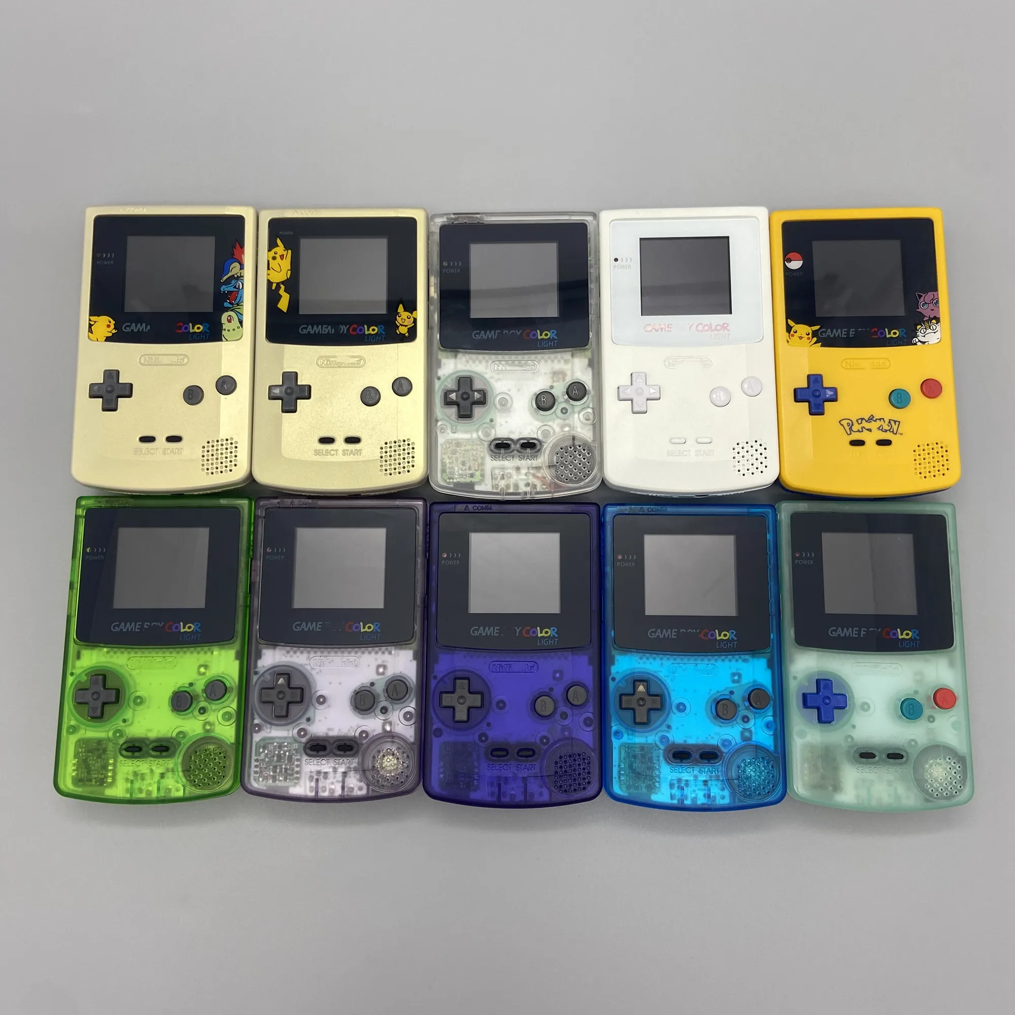 GBC с новым корпусом и ЖК-дисплеем высокой яркости, профессионально отремонтированный для Game Boy COLOR
GBC с новым корпусом и ЖК-дисплеем высокой яркости, профессионально отремонтированный для Game Boy COLOR