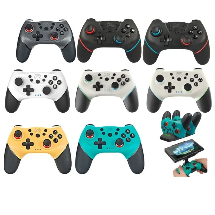 Switch wireless Bluetooth handle belt vibrating 6 shaft body Switch Pro wireless handle
Switch wireless Bluetooth handle belt vibrating 6 shaft body Switch Pro wireless handle