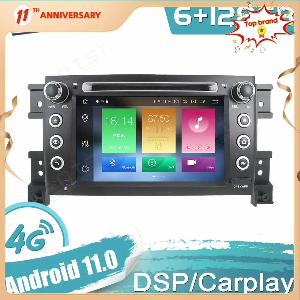 Android 11 для Suzuki Grand Vitara 2005-2012, автомобильный GPS-навигатор, автомобильное стерео, мультимедийное радио, видеоплеер, головное устройство для Carplay
Android 11 для Suzuki Grand Vitara 2005-2012, автомобильный GPS-навигатор, автомобильное стерео, мультимедийное радио, видеоплеер, головное устройство для Carplay