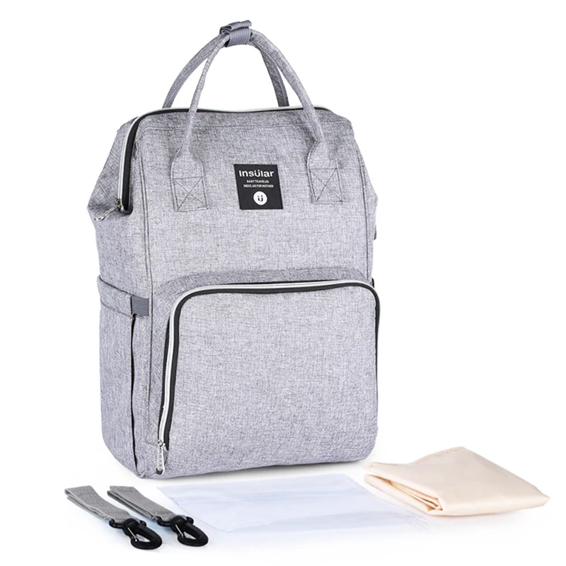 Fashion Double-shoulder Mummy Bag Large Capacity Multi-function Waterproof and Thermal Insulation Mother and BabyOutingMummy Bag
Fashion Double-shoulder Mummy Bag Large Capacity Multi-function Waterproof and Thermal Insulation Mother and BabyOutingMummy Bag