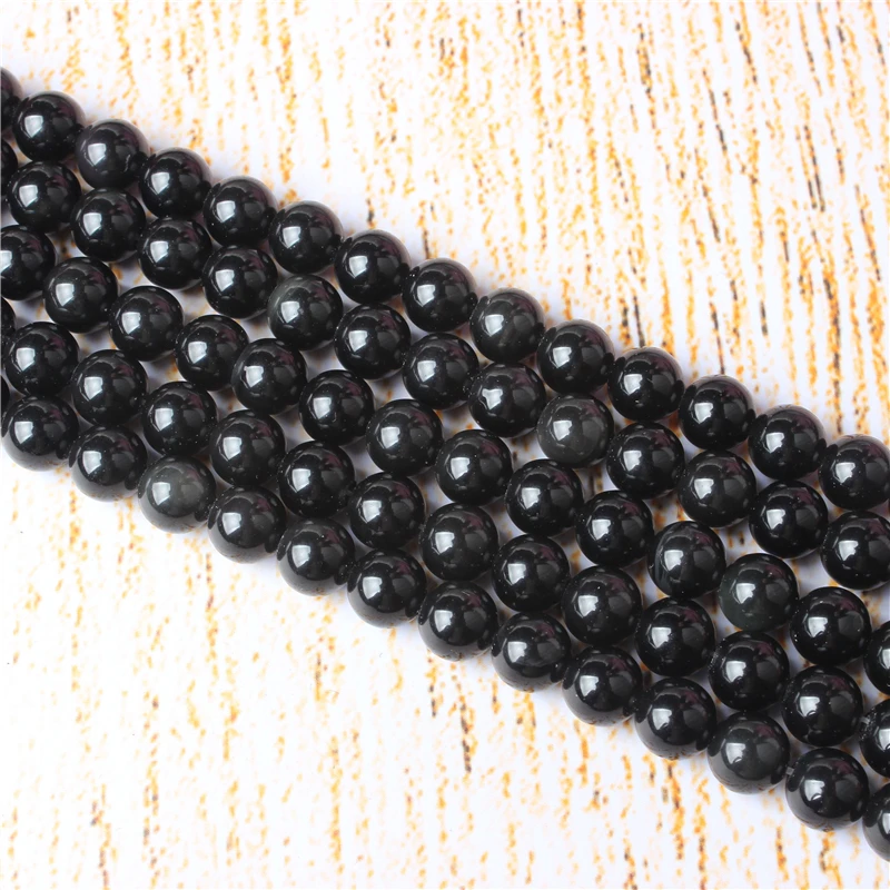 4 6 8 10 12 mm Obsidian Beads Natural Stones Round Loose Beads For Jewelry Making Bracelet Necklace Diy
4 6 8 10 12 mm Obsidian Beads Natural Stones Round Loose Beads For Jewelry Making Bracelet Necklace Diy