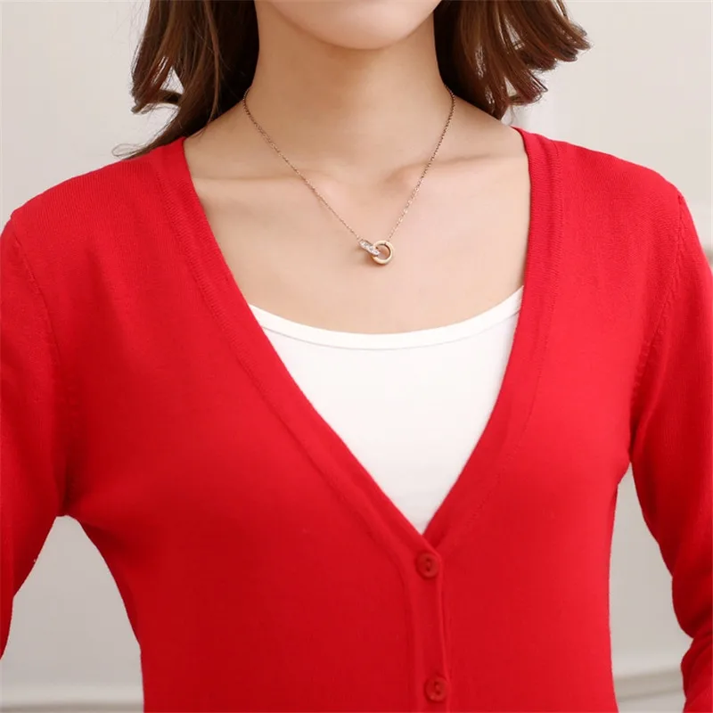 Autumn Women Cardigan Spring Knitted Sweater Slim Long Sleeve Women's Sweaters Casual Crochet Female Cardigans WXF259
Autumn Women Cardigan Spring Knitted Sweater Slim Long Sleeve Women's Sweaters Casual Crochet Female Cardigans WXF259