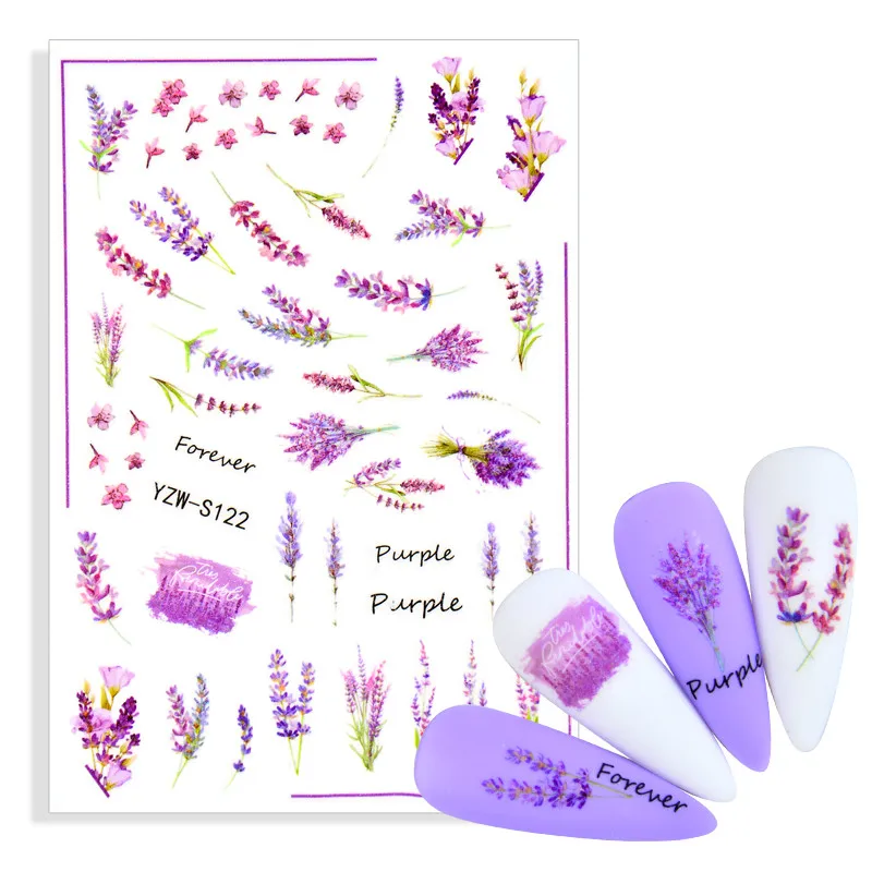 1 лист клейкие 3D наклейки для дизайна ногтей фиолетовые Лавандовые цветы наклейки для ногтей Слайдеры для маникюра декорации аксессуары
1 лист клейкие 3D наклейки для дизайна ногтей фиолетовые Лавандовые цветы наклейки для ногтей Слайдеры для маникюра декорации аксессуары