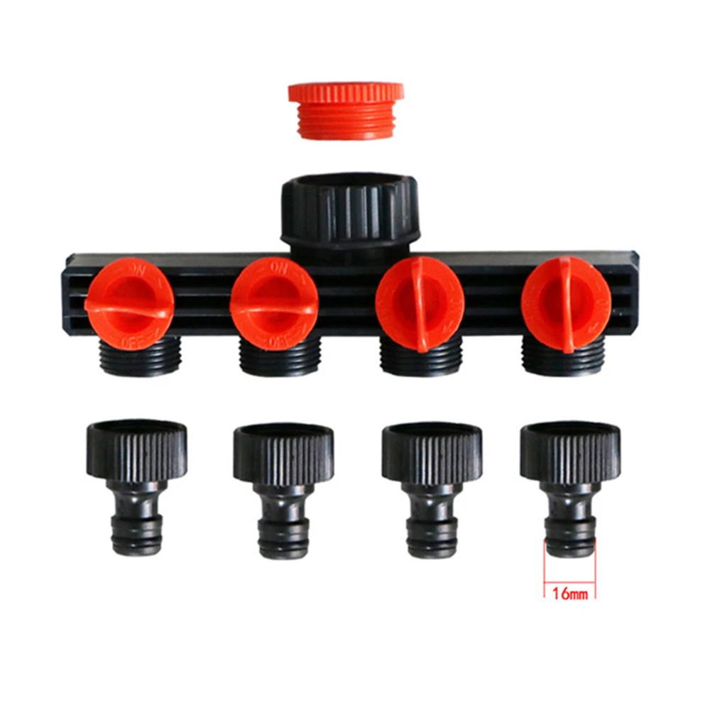 Garden Hose Splitter 4-way Tap Hose Water Splitter Water Tap Connector Garden Irrigation Adapter
Garden Hose Splitter 4-way Tap Hose Water Splitter Water Tap Connector Garden Irrigation Adapter