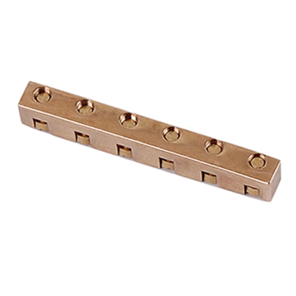 Professional 43 X 5 X 7.4MM Guitar Nut Height Adjustable Bell Brass Nuts Replacement For LP SG Style Guitar Electric Guitar Nut
Professional 43 X 5 X 7.4MM Guitar Nut Height Adjustable Bell Brass Nuts Replacement For LP SG Style Guitar Electric Guitar Nut