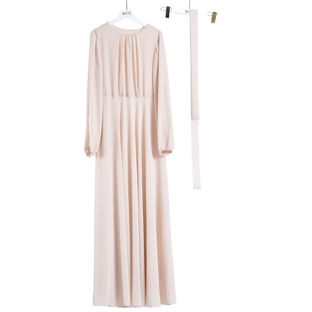 WEPBEL Chiffon Long-Sleeve Dress Women Long Maxi Dress Muslim Abaya Women's Ruffles Clothing Ramadan Islamic
WEPBEL Chiffon Long-Sleeve Dress Women Long Maxi Dress Muslim Abaya Women's Ruffles Clothing Ramadan Islamic