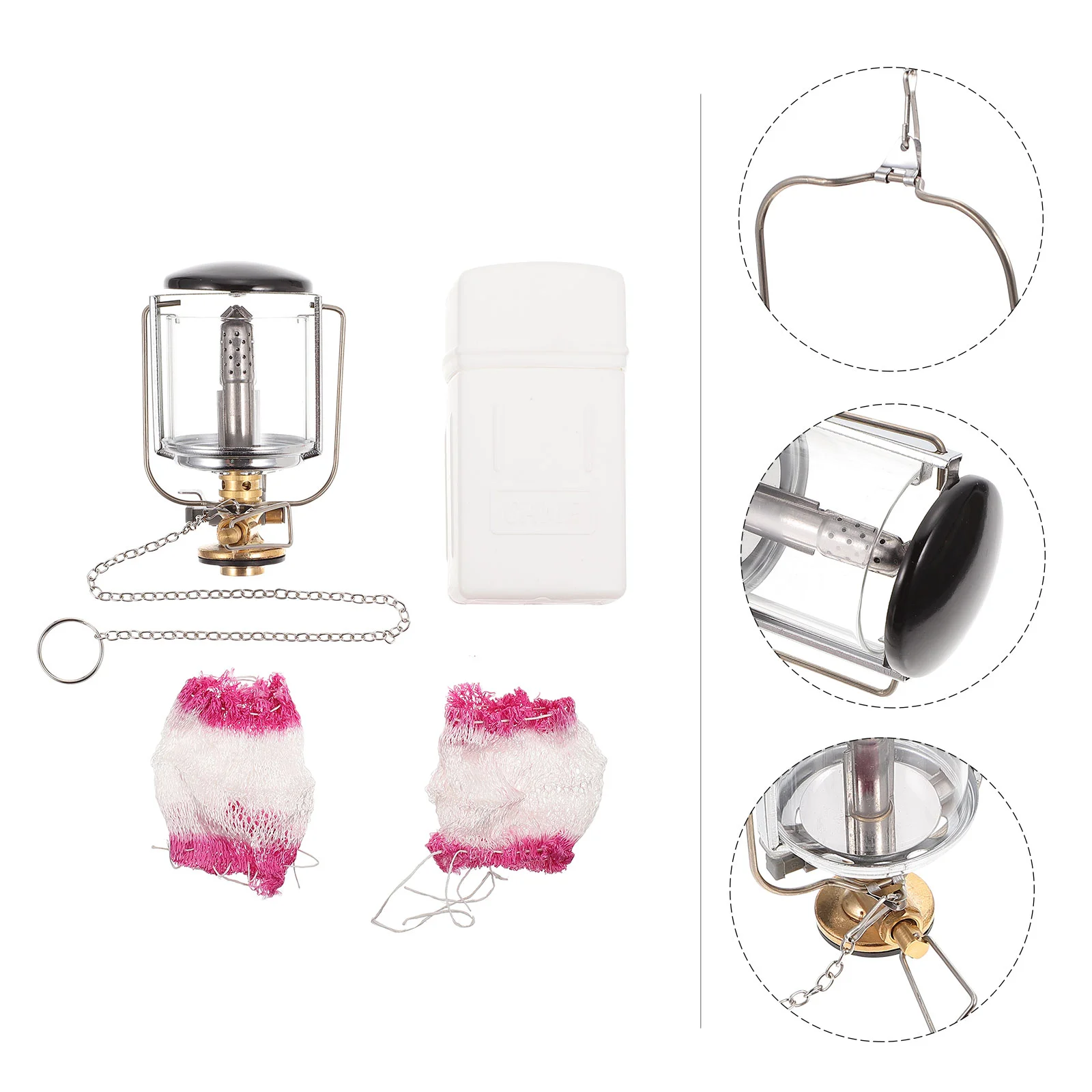 1 шт., газовая лампа для кемпинга 
1 шт., газовая лампа для кемпинга