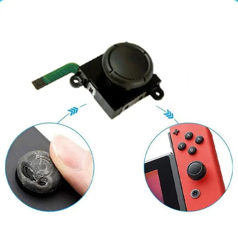 Аналоговый 3D-Джойстик Joycon запасной геймпад аналоговый джойстик для Switch Ns |