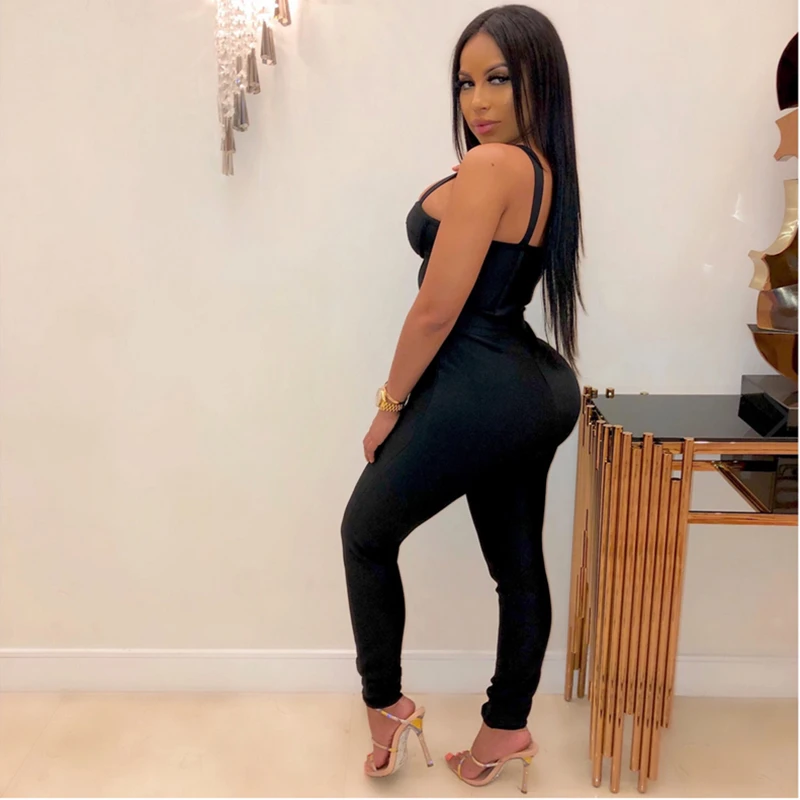 Fashion Rose Red Blue Black Summer Women Jumpsuit 2019 High Quality Bodycon Solid Elegant Evening Party Jumpsuits Drop Shipping
Fashion Rose Red Blue Black Summer Women Jumpsuit 2019 High Quality Bodycon Solid Elegant Evening Party Jumpsuits Drop Shipping