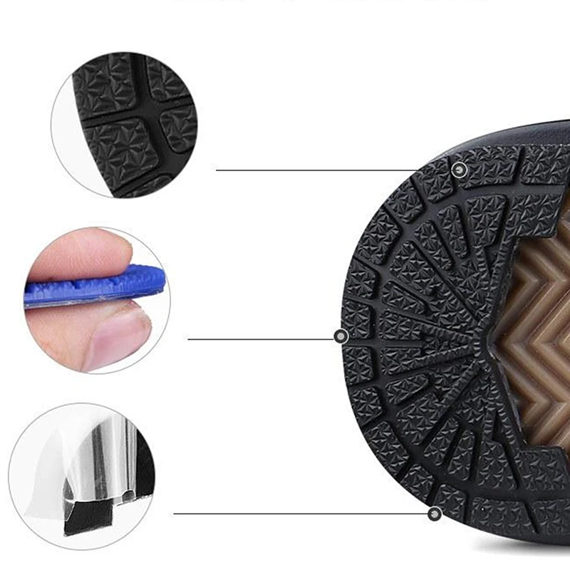 Shoes Wear-resistant Sole Protector For Women Sneakers Outsole Rubber Soles Stickers Anti-Slip Self Adhesive Shoe Sticker Pads
Shoes Wear-resistant Sole Protector For Women Sneakers Outsole Rubber Soles Stickers Anti-Slip Self Adhesive Shoe Sticker Pads