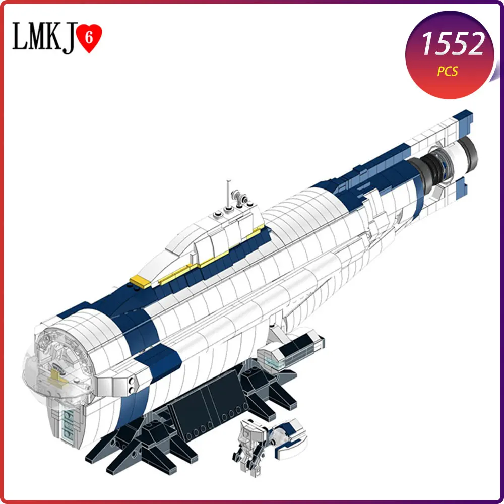 MOC Cyclopse Submarine Model Diy Building Blocks 1552pcs Moc Bricks Famous Movie Collection Model Kids Educational Toys Gifts
MOC Cyclopse Submarine Model Diy Building Blocks 1552pcs Moc Bricks Famous Movie Collection Model Kids Educational Toys Gifts