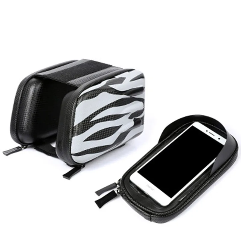 Bike upper tube bag, touch screen mobile phone bag, mountain bike touch front beam bag, riding bike waterproof handlebar bag
Bike upper tube bag, touch screen mobile phone bag, mountain bike touch front beam bag, riding bike waterproof handlebar bag