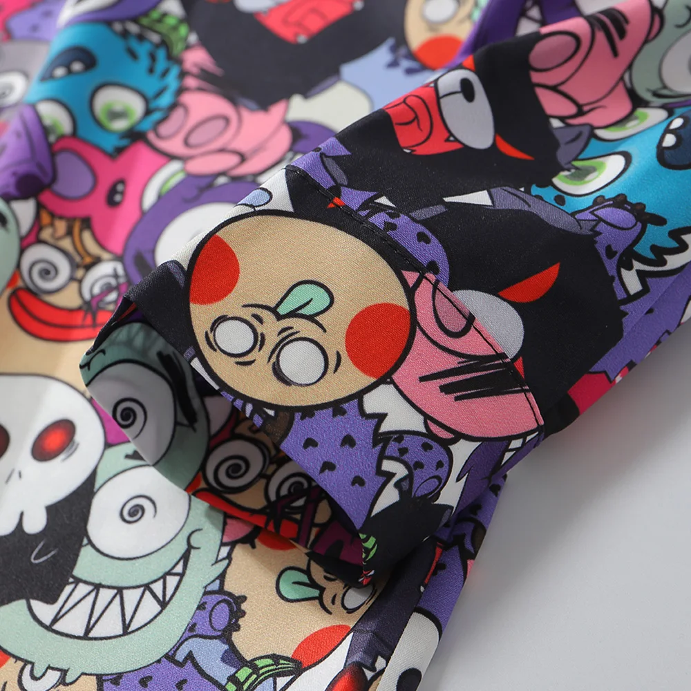 Men Shirt Funny Anime Demon Cartoon Print Long Sleeve Shirts Tops Men Colorful Hipster Hip Hop Style Streetwear Spring
Men Shirt Funny Anime Demon Cartoon Print Long Sleeve Shirts Tops Men Colorful Hipster Hip Hop Style Streetwear Spring