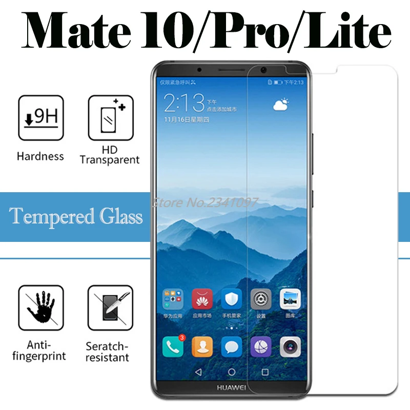 Mate 10 Light Защитное стекло для Huawei Lite Pro Защитная пленка экрана на Hwawei Mat Mate10