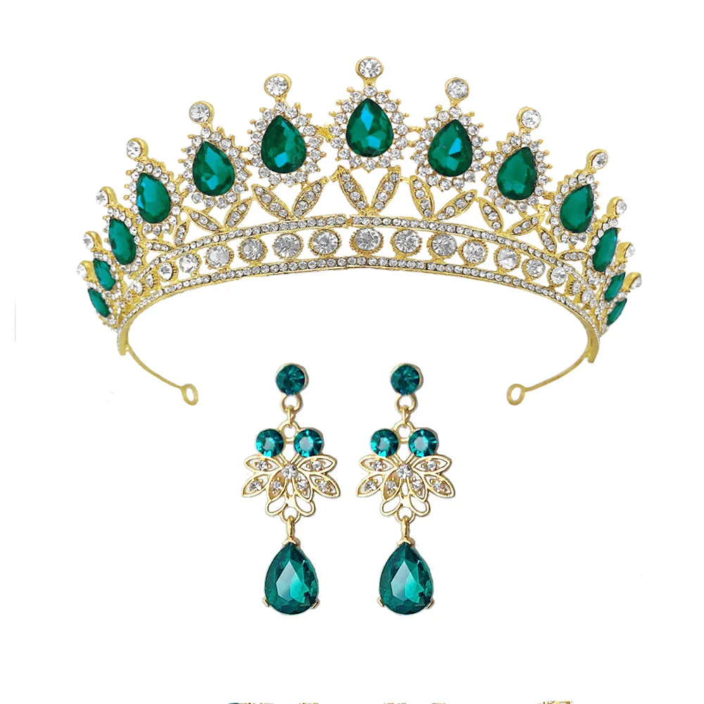 2021 Luxury Crystal Bridal Jewelry Sets Cubic Zircon Tiaras Crown Earrings for Bride Wedding Dubai African Beads Jewelry Set
2021 Luxury Crystal Bridal Jewelry Sets Cubic Zircon Tiaras Crown Earrings for Bride Wedding Dubai African Beads Jewelry Set