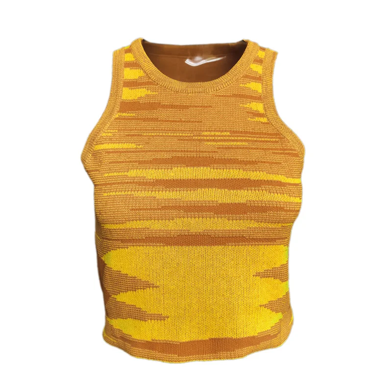 Tank Tops Sexy Summer Women Y2K Stripe Knitted Vest Slim Sleeveless Crop Tops Night Club Party Female Top Fashion 2021
Tank Tops Sexy Summer Women Y2K Stripe Knitted Vest Slim Sleeveless Crop Tops Night Club Party Female Top Fashion 2021