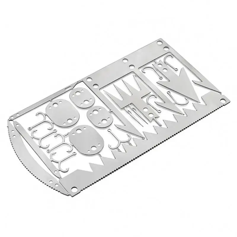 Многофункциональный инструмент для выживания 20 в 1, карточка с крючком для рыболовных снастей, принадлежности для кемпинга, карточка с крюч... 
Многофункциональный инструмент для выживания 20 в 1, карточка с крючком для рыболовных снастей, принадлежности для кемпинга, карточка с крюч...