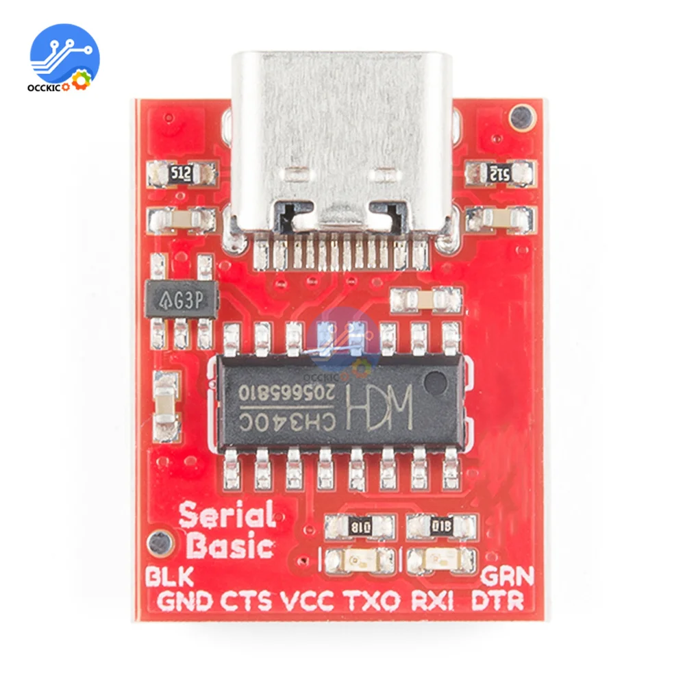 Тип C в TTL последовательный порт CH340C модуль CH340 USB шина преобразования чип ISP