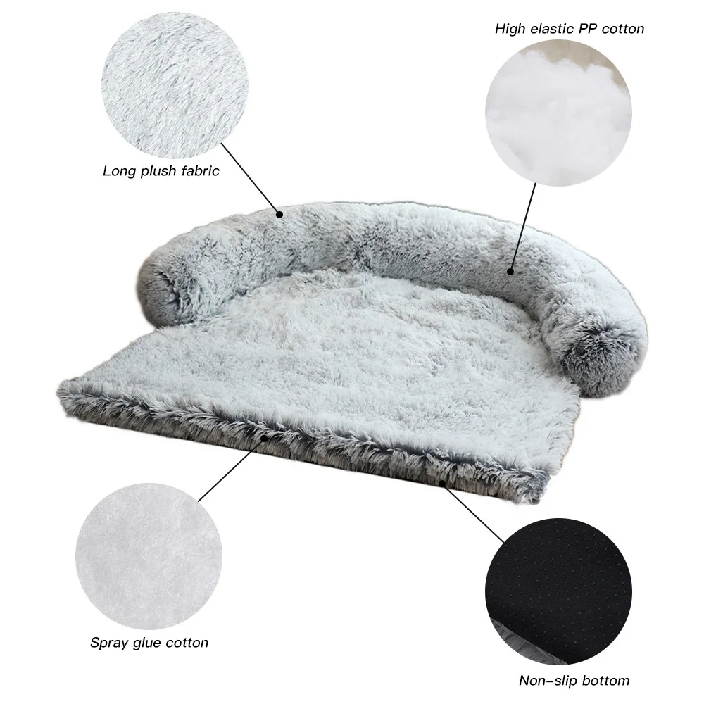 Removable Plush Pet Dog Bed Winter Sofa House Mat Kennel Winter Warm Cat Bed Pad Washable Dog Cushion Blanket Sofa Cover
Removable Plush Pet Dog Bed Winter Sofa House Mat Kennel Winter Warm Cat Bed Pad Washable Dog Cushion Blanket Sofa Cover
