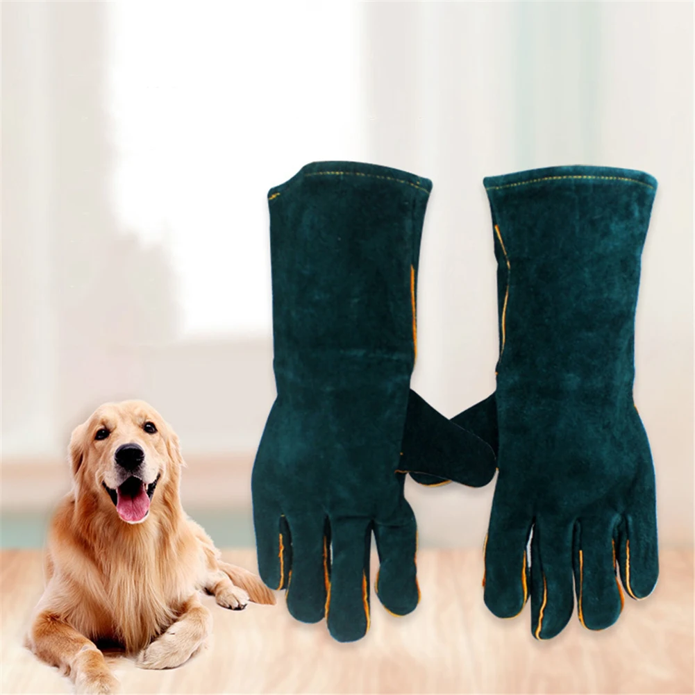 Safety Gloves Catch Dog Cat Reptile Animal Ultra Long Leather Pets Grasping Protective Glove Garden Tool Anti-scratch Gloves
Safety Gloves Catch Dog Cat Reptile Animal Ultra Long Leather Pets Grasping Protective Glove Garden Tool Anti-scratch Gloves