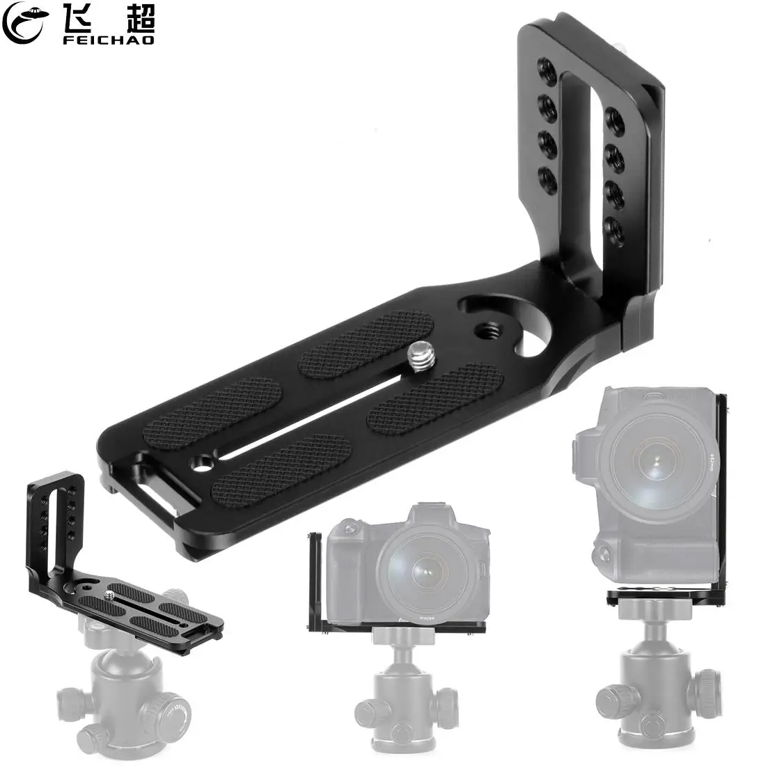 Quick Release L Plate Bracket 1/4" Vertical Shooting Handgrip 132A for Manfrotto Zhiyun Gimbal for Canon Nikon Sony Video Camera
Quick Release L Plate Bracket 1/4" Vertical Shooting Handgrip 132A for Manfrotto Zhiyun Gimbal for Canon Nikon Sony Video Camera