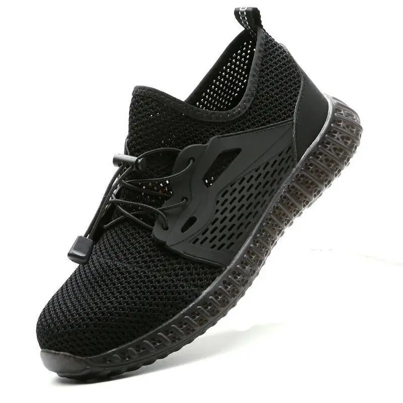 Work Safety Shoes For Men Summer Breathable Boots Working Steel Toe Anti-Smashing Construction Safety Work Sneakers
Work Safety Shoes For Men Summer Breathable Boots Working Steel Toe Anti-Smashing Construction Safety Work Sneakers