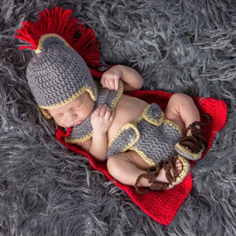 Toddler Kids Set Knitted Crochet Knight Cool Suit Photography Props For Newborn Baby Handmade Infant Baby Clothes
Toddler Kids Set Knitted Crochet Knight Cool Suit Photography Props For Newborn Baby Handmade Infant Baby Clothes