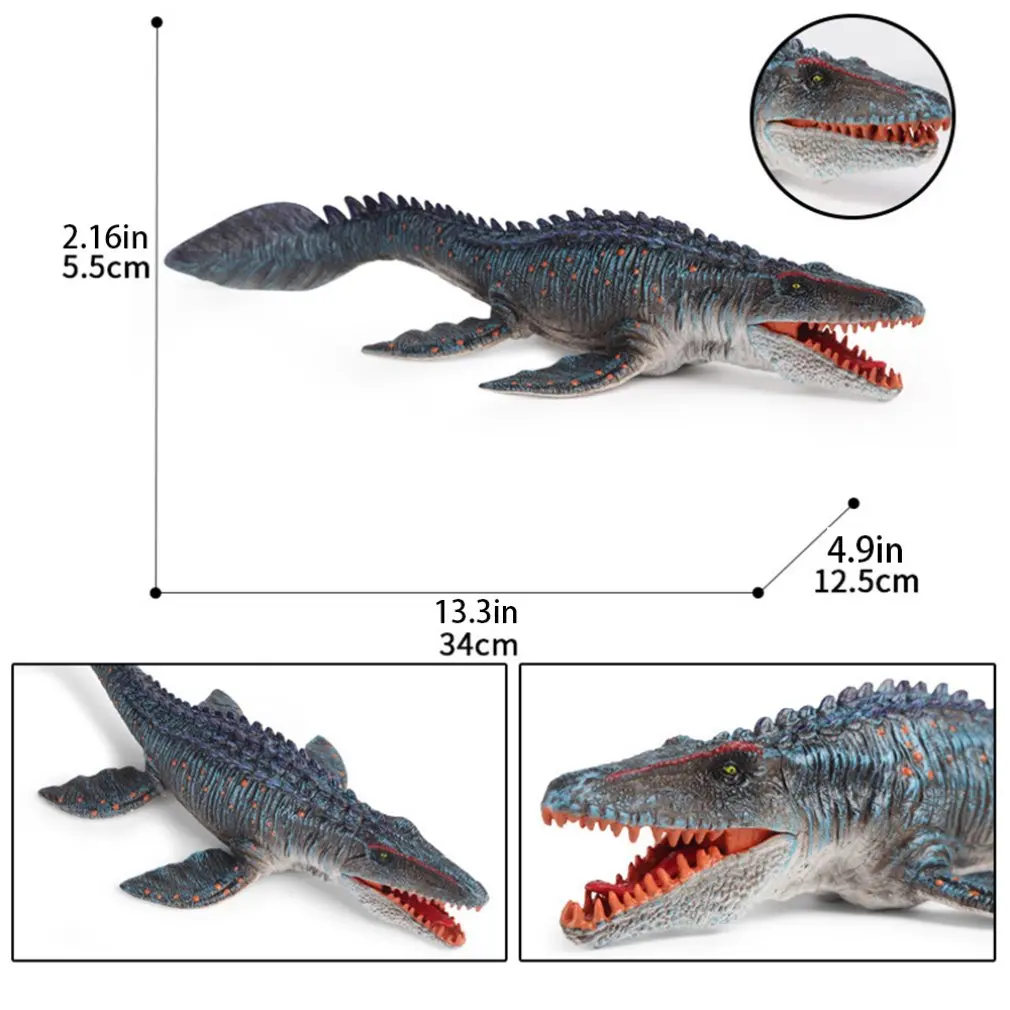 Dinosaur Toy Submarine Solid Mosasaur Liopleurodon Plastic Simulation Animal Ocean Dinosaur Model Ornaments
Dinosaur Toy Submarine Solid Mosasaur Liopleurodon Plastic Simulation Animal Ocean Dinosaur Model Ornaments