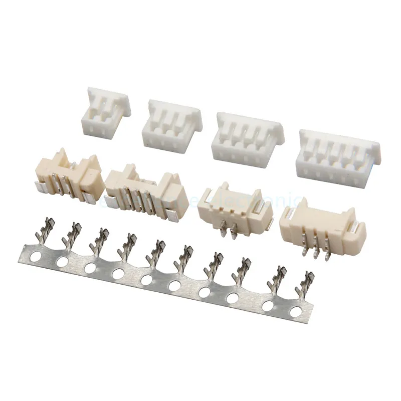 10sets MICRO JST 1.25 2/3/4/5/6/7/8/9/10 Pin Connector 1.25MM Pitch Vertical / Horizontal SMD Pin Header + Housing + Terminal
10sets MICRO JST 1.25 2/3/4/5/6/7/8/9/10 Pin Connector 1.25MM Pitch Vertical / Horizontal SMD Pin Header + Housing + Terminal