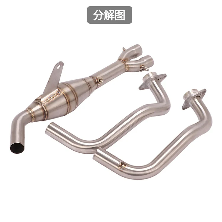 For YZF-R25 YZF-R3MT25 MT03 Front exhaust pipe