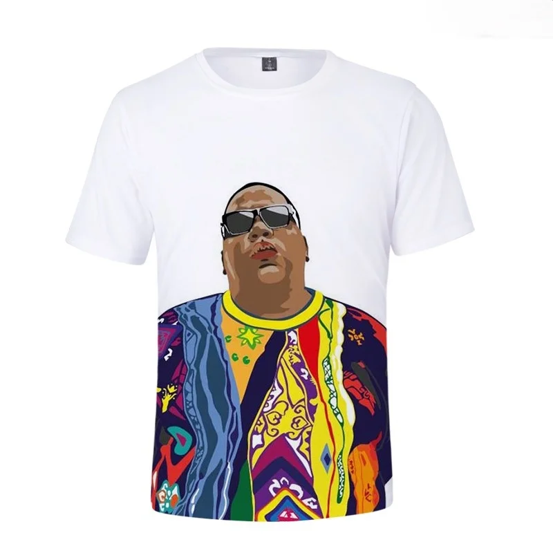 New Summer Singer Biggie Smalls 3d Print Unisex Tshirt Fashion Hip Pop Harajuku Streetwear Short Sleeve Round Neck Popular Tops
New Summer Singer Biggie Smalls 3d Print Unisex Tshirt Fashion Hip Pop Harajuku Streetwear Short Sleeve Round Neck Popular Tops