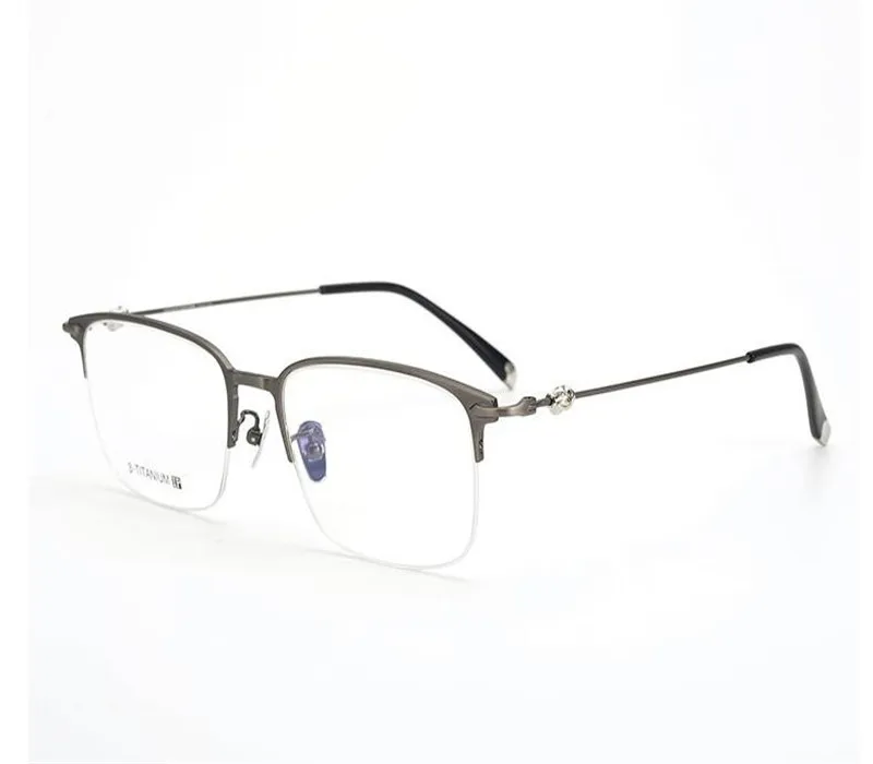 Business Men Design Half Rim B-titanium Progressive Multi-focal Lens Eyewear High Quality See Near Far Silver Reading Glasses
Business Men Design Half Rim B-titanium Progressive Multi-focal Lens Eyewear High Quality See Near Far Silver Reading Glasses