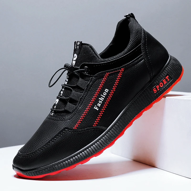 New men's shoes Korean version of the trend of simple and versatile sports and leisure shoes men's fashion leather shoes
New men's shoes Korean version of the trend of simple and versatile sports and leisure shoes men's fashion leather shoes