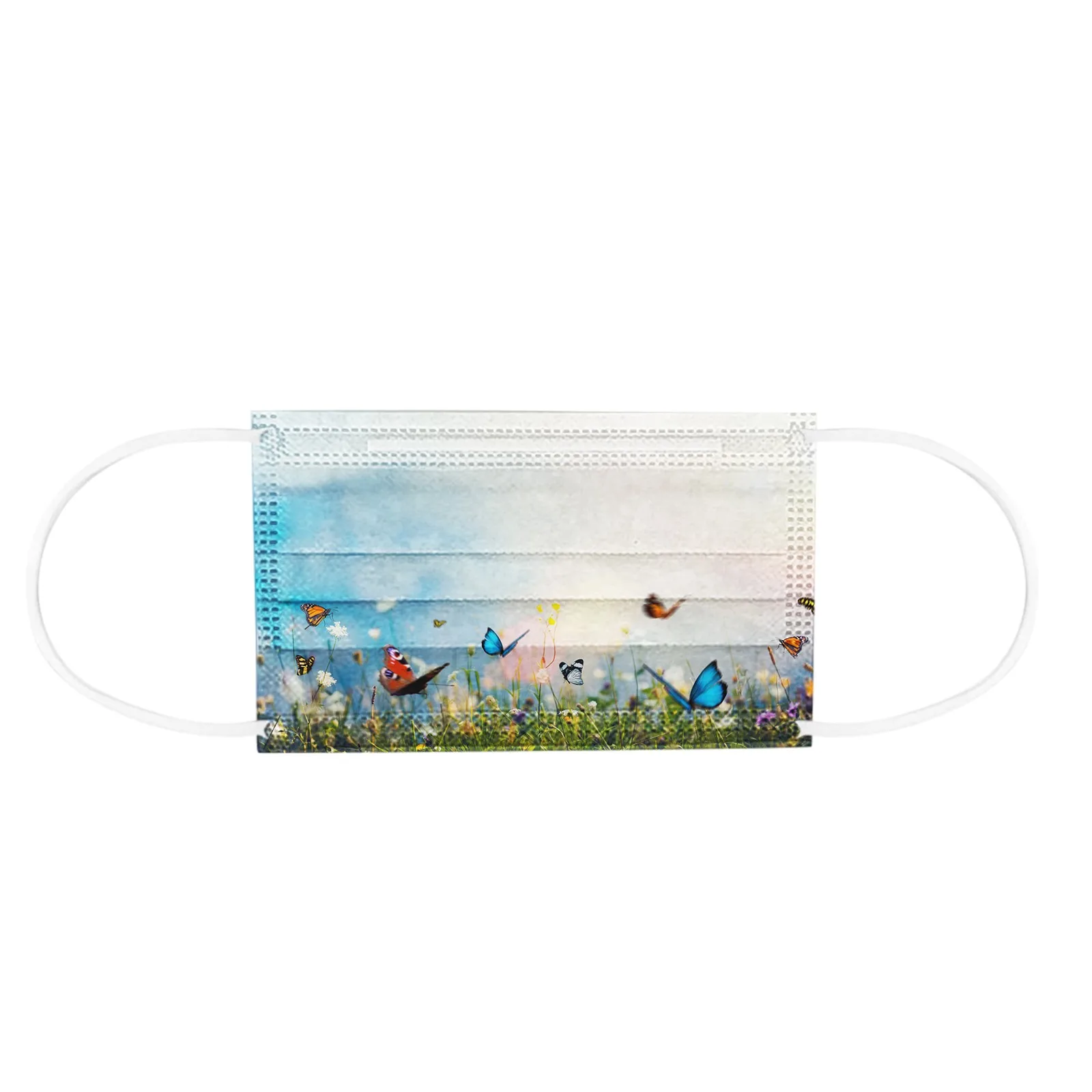 Butterfly Pattern 10pcs Adult Disposable Face Mouth Mask Women Men Face Mask 3 Layer Filter Hygiene Earloop Mascarilla Masque d5
Butterfly Pattern 10pcs Adult Disposable Face Mouth Mask Women Men Face Mask 3 Layer Filter Hygiene Earloop Mascarilla Masque d5