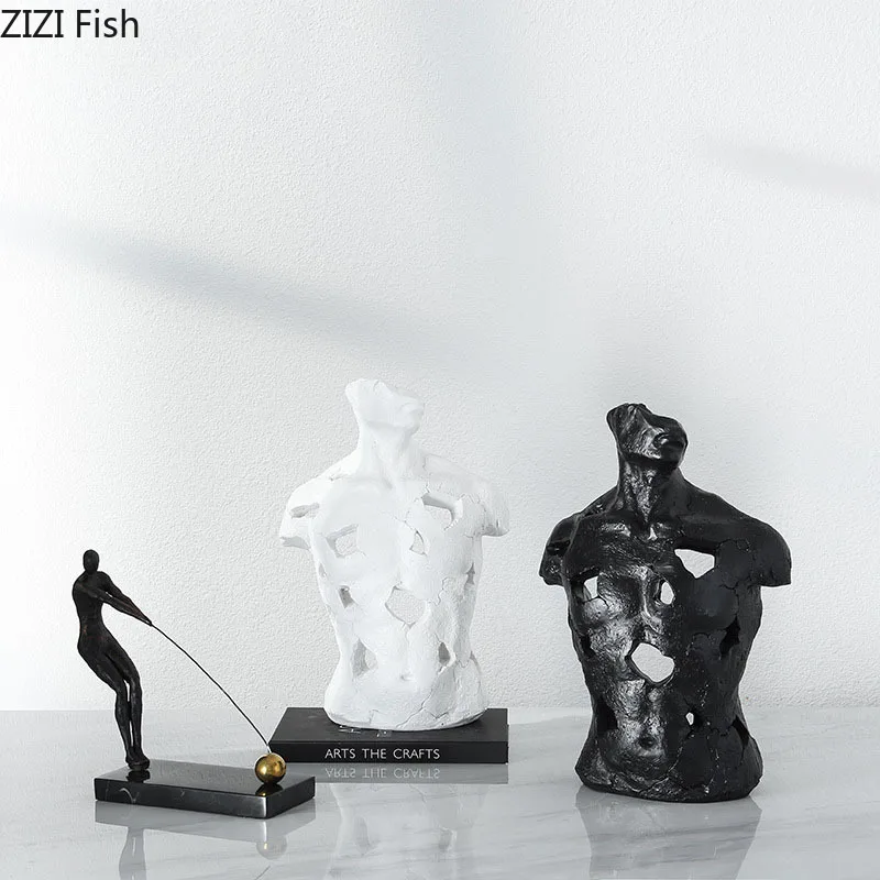 Abstract Character Resins Hollow Out Figure Statue Desk Decoration Ornaments Crafts Broken Portrait Sculpture Nordic Home Decor
Abstract Character Resins Hollow Out Figure Statue Desk Decoration Ornaments Crafts Broken Portrait Sculpture Nordic Home Decor