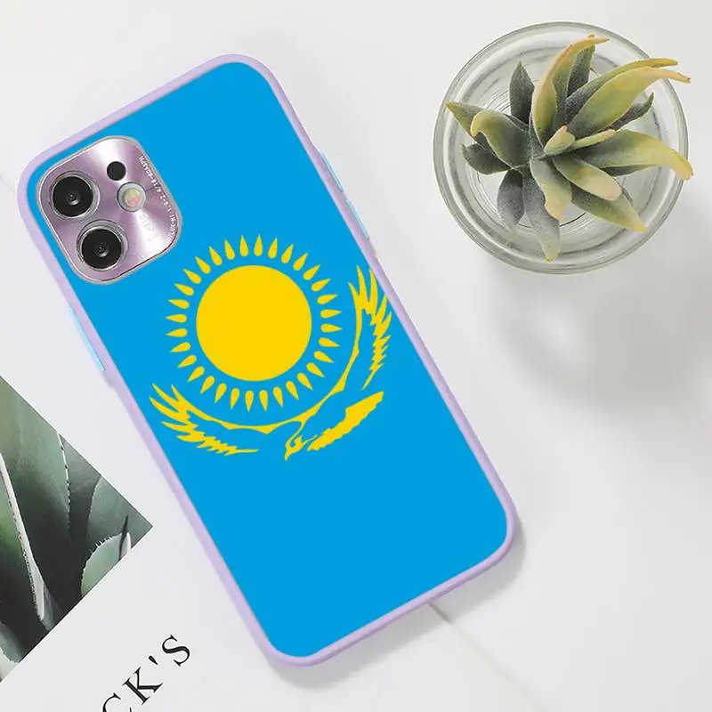 Kazakhstan flag Phone Case Color Matte Transparent for iPhone 7 8 11 12 s mini pro X XS XR MAX Plus funda
Kazakhstan flag Phone Case Color Matte Transparent for iPhone 7 8 11 12 s mini pro X XS XR MAX Plus funda