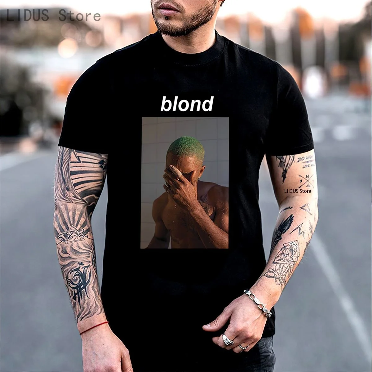 Fashion Rapper Frank Blond T shirt Harajuku Short Sleeve T-shirt Graphics Tshirt Brands Tee Top
Fashion Rapper Frank Blond T shirt Harajuku Short Sleeve T-shirt Graphics Tshirt Brands Tee Top