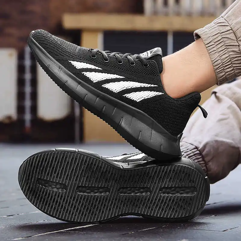 Fly Weaving Mens Sports Shoes Big Size Anti Slip Men's Sneakers Brand Low Top Men Sport Shoes Platforms Male Running Shoes 137G
Fly Weaving Mens Sports Shoes Big Size Anti Slip Men's Sneakers Brand Low Top Men Sport Shoes Platforms Male Running Shoes 137G