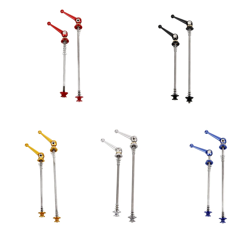 Bicycle Skewers 1 Pair Ultralight Titanium Quick Release Bicycle Hub Skewers for MTB Road Bike
Bicycle Skewers 1 Pair Ultralight Titanium Quick Release Bicycle Hub Skewers for MTB Road Bike