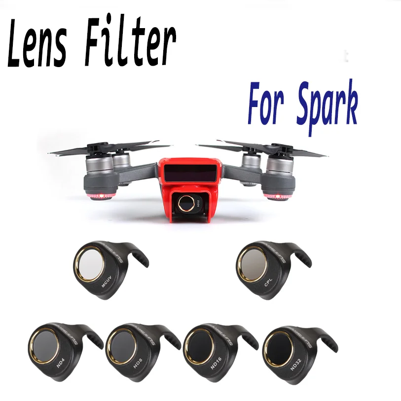 Lens Filter Kit For DJI Spark ND4/8/16/32 MCUV CPL Filters Gimbal RC Lens Set Drone Accessories For DJI SPARK
Lens Filter Kit For DJI Spark ND4/8/16/32 MCUV CPL Filters Gimbal RC Lens Set Drone Accessories For DJI SPARK