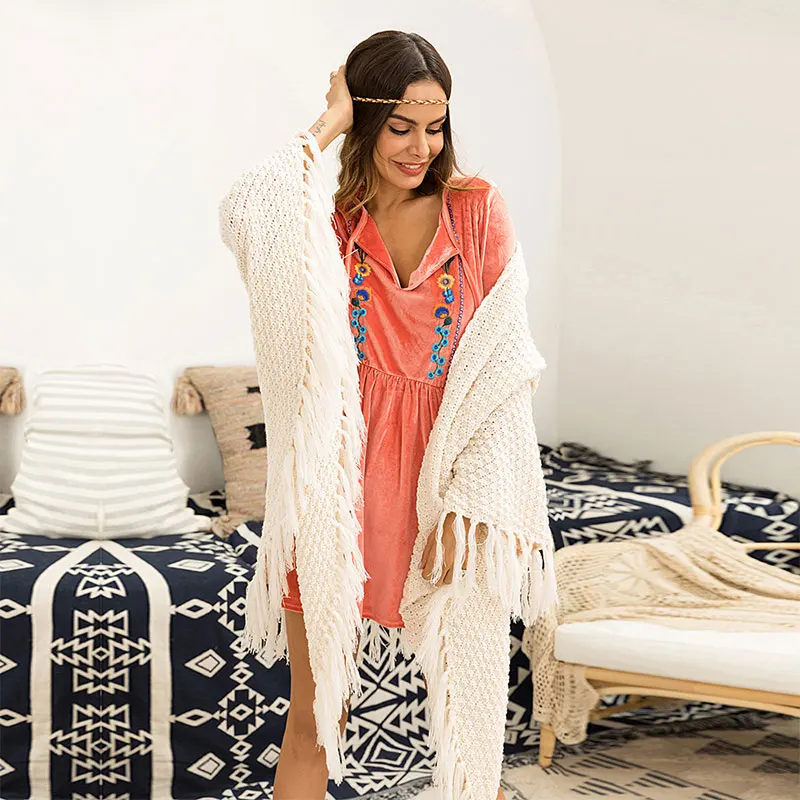 KNOYEER Lady Long Sleeve Mini Party Dresses Women Vintage V Neck Spring Autumn Floral Embroidery Loose Boho Short Vestidos Robe
KNOYEER Lady Long Sleeve Mini Party Dresses Women Vintage V Neck Spring Autumn Floral Embroidery Loose Boho Short Vestidos Robe