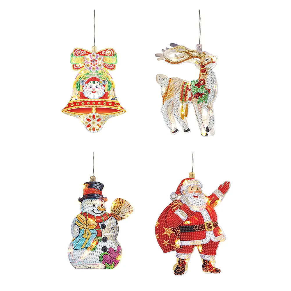 Crystal Diamond Hanging DIY Christmas Lamp Special Shape Ornament Diamond Painting Home Decoration Christmas Night Light
Crystal Diamond Hanging DIY Christmas Lamp Special Shape Ornament Diamond Painting Home Decoration Christmas Night Light