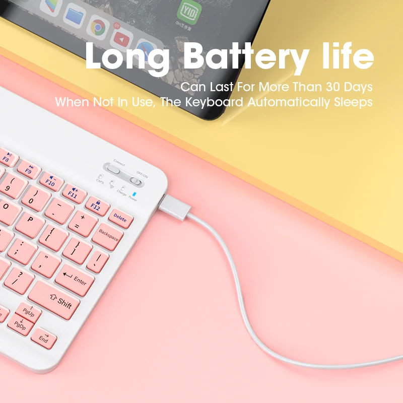 Bluetooth-клавиатура и мышь для iPad 10 2 Air 4 3 Xiaomi Samsung | Компьютеры офис