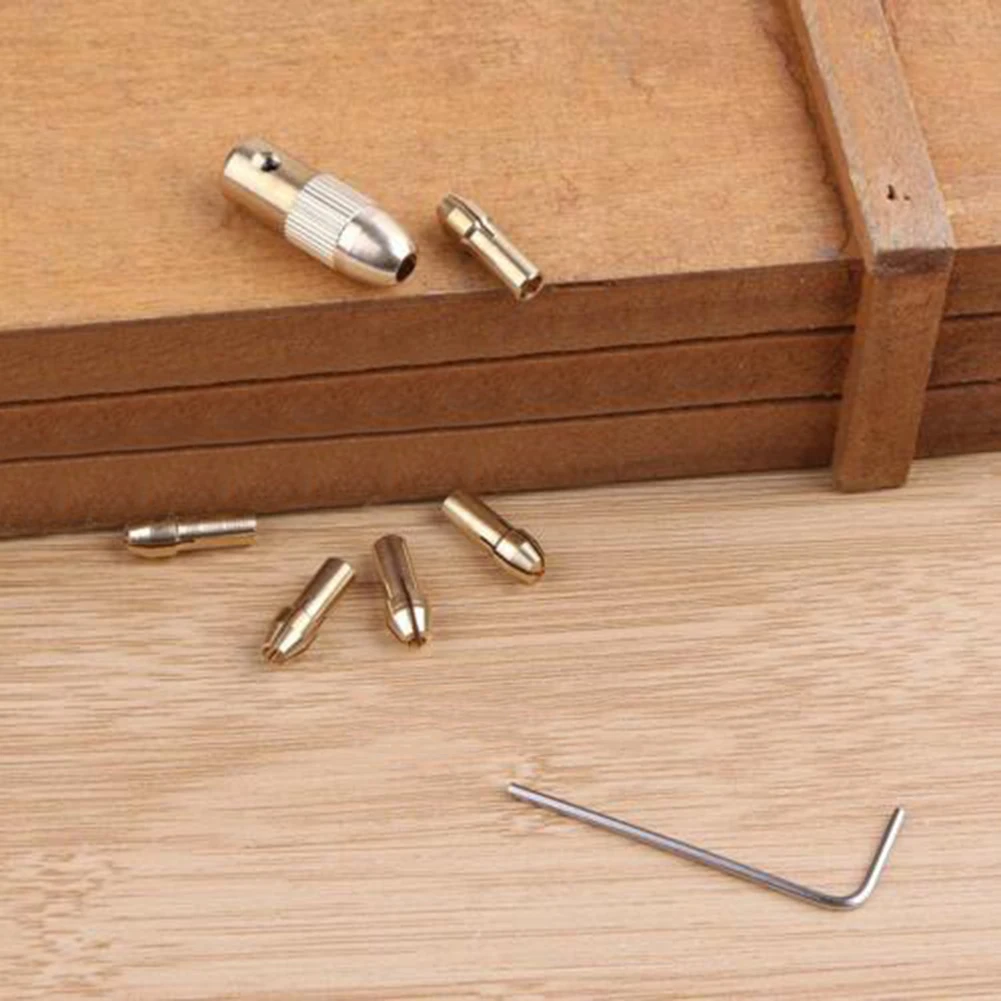 5pcs/Set 0.5-3mm Brass Small Electric Drill Bit Collet Micro Drill Chuck Tool Woodworking Accessories Parts
5pcs/Set 0.5-3mm Brass Small Electric Drill Bit Collet Micro Drill Chuck Tool Woodworking Accessories Parts