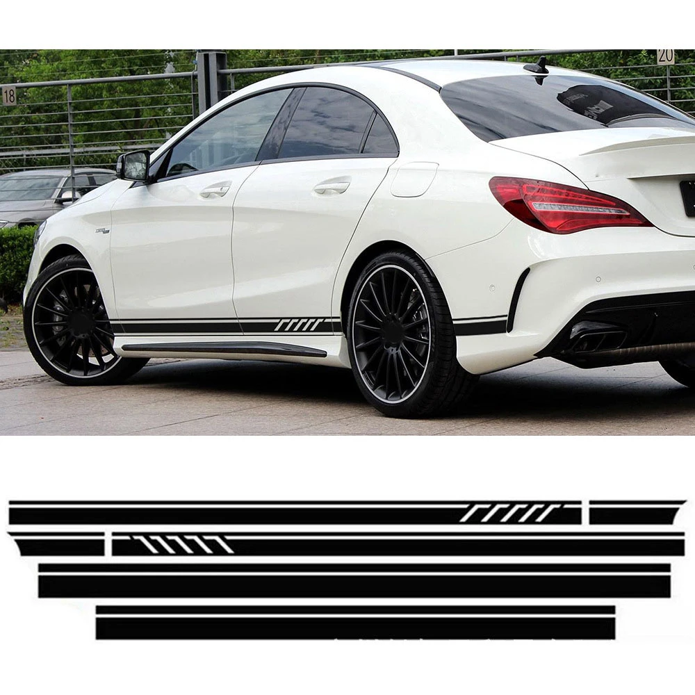 DSYCAR 1Set Car Hood Roof Engine Side Stripes Car Sticker Body Kit Decal Decoration for Mercedes Benz Class A C Decals
DSYCAR 1Set Car Hood Roof Engine Side Stripes Car Sticker Body Kit Decal Decoration for Mercedes Benz Class A C Decals